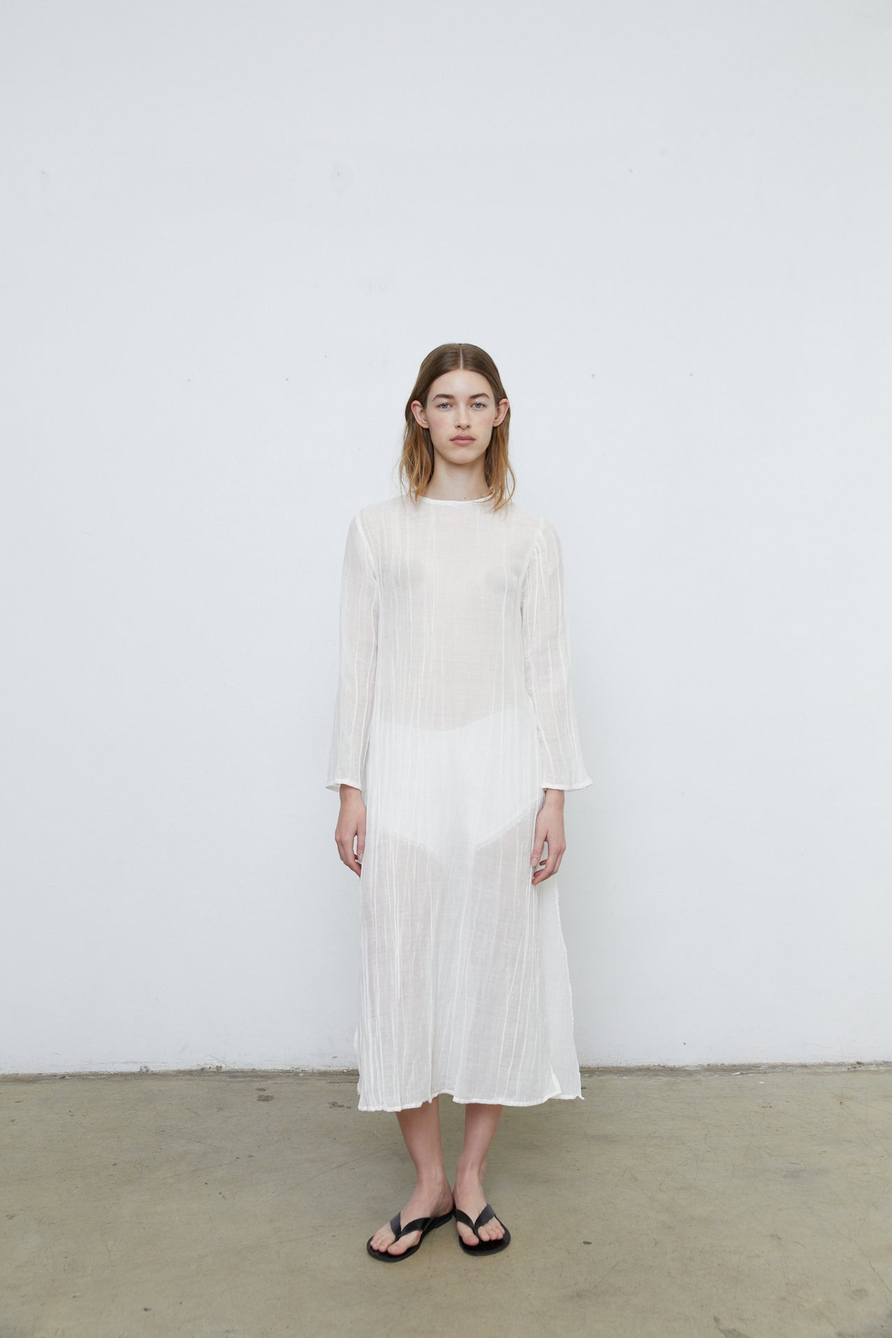 OLIVIA DRESS - WHITE