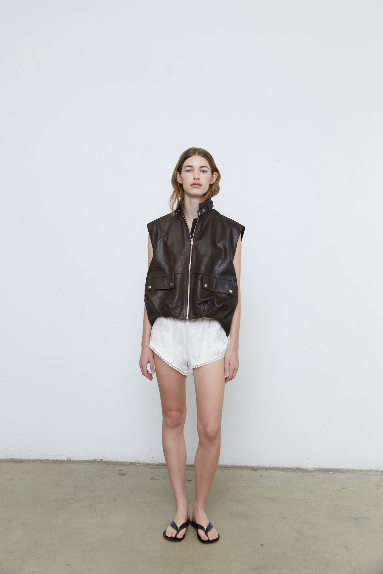 GABRIEL MINI SHORT - WHITE