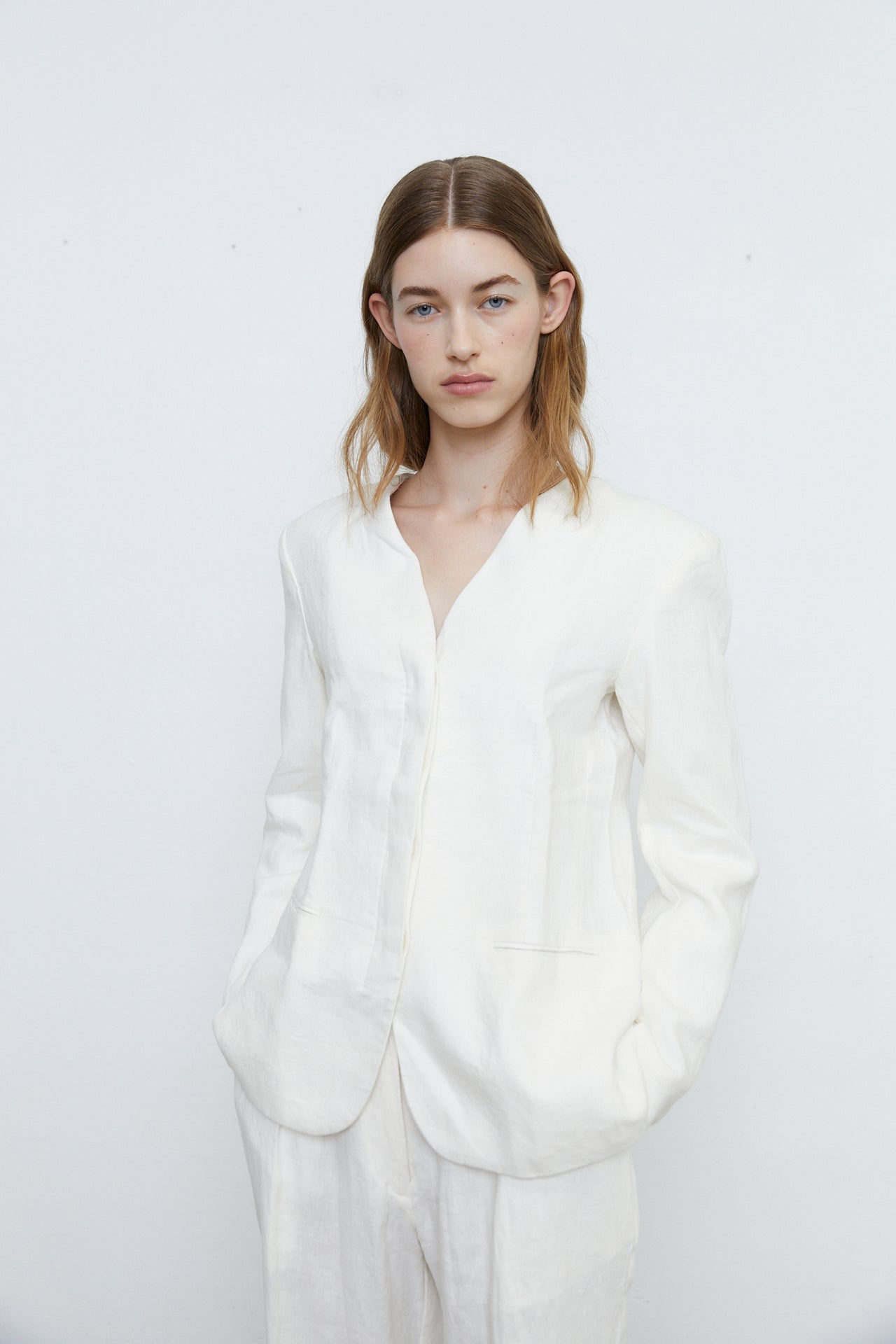 JOSEPHINE BLAZER - WHITE