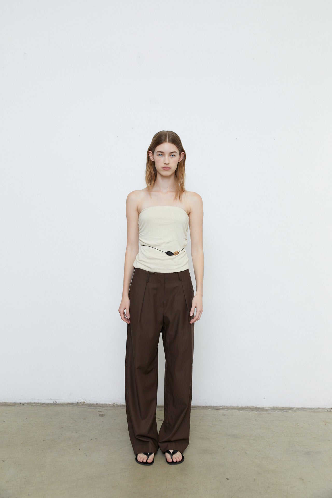JOSEPHINE PANT - BROWN