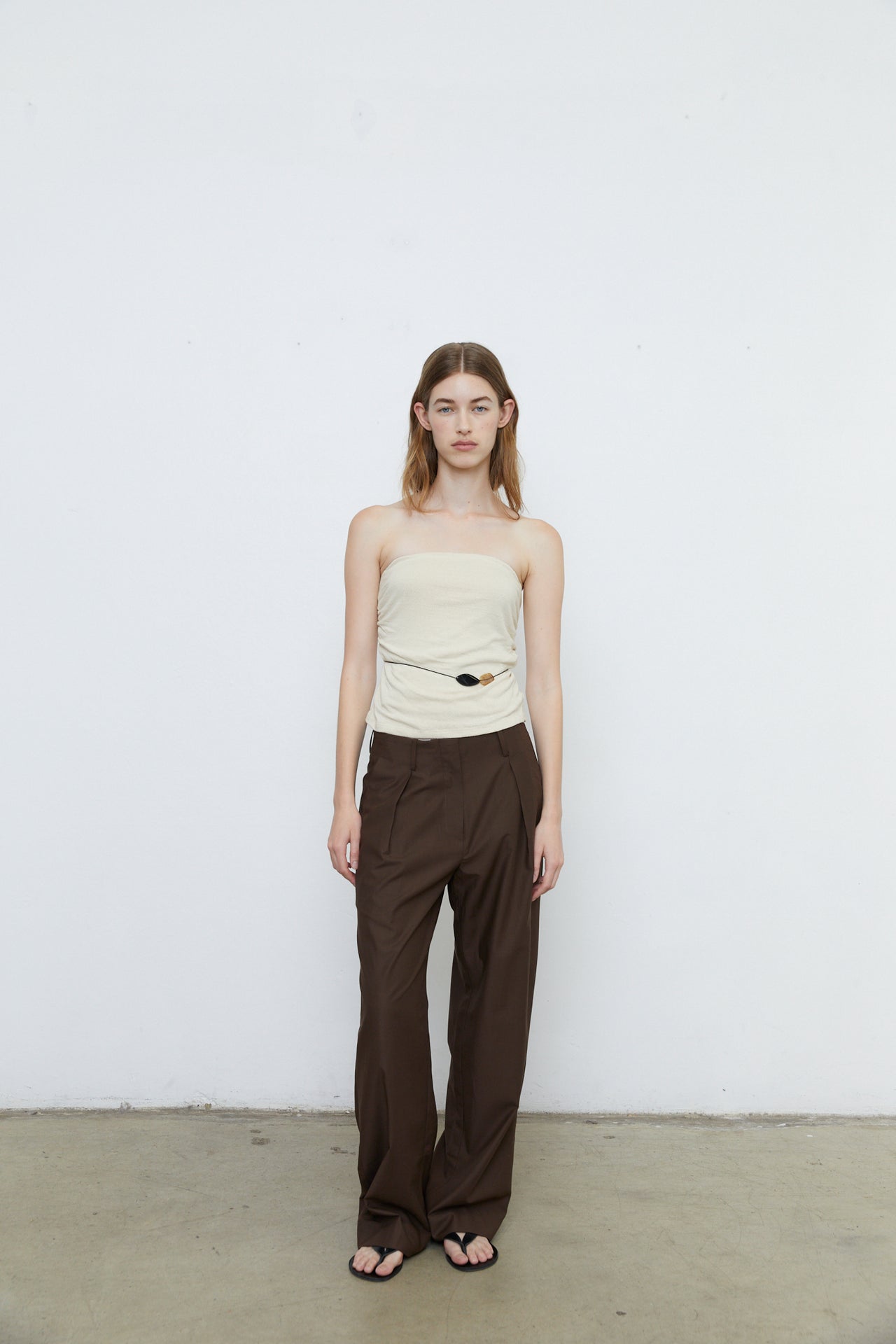 JOSEPHINE PANT - BROWN
