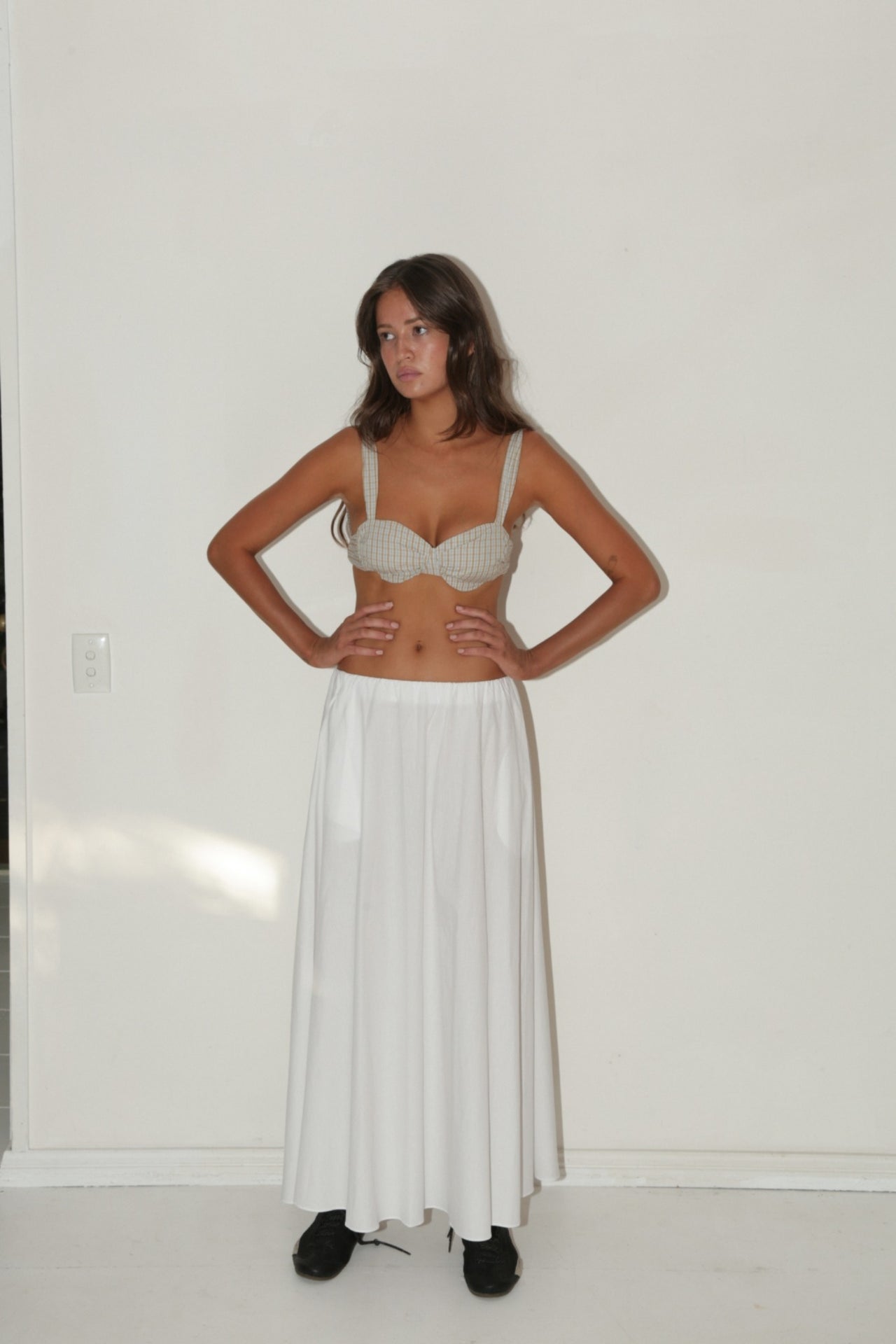 PAIGE SKIRT - WHITE