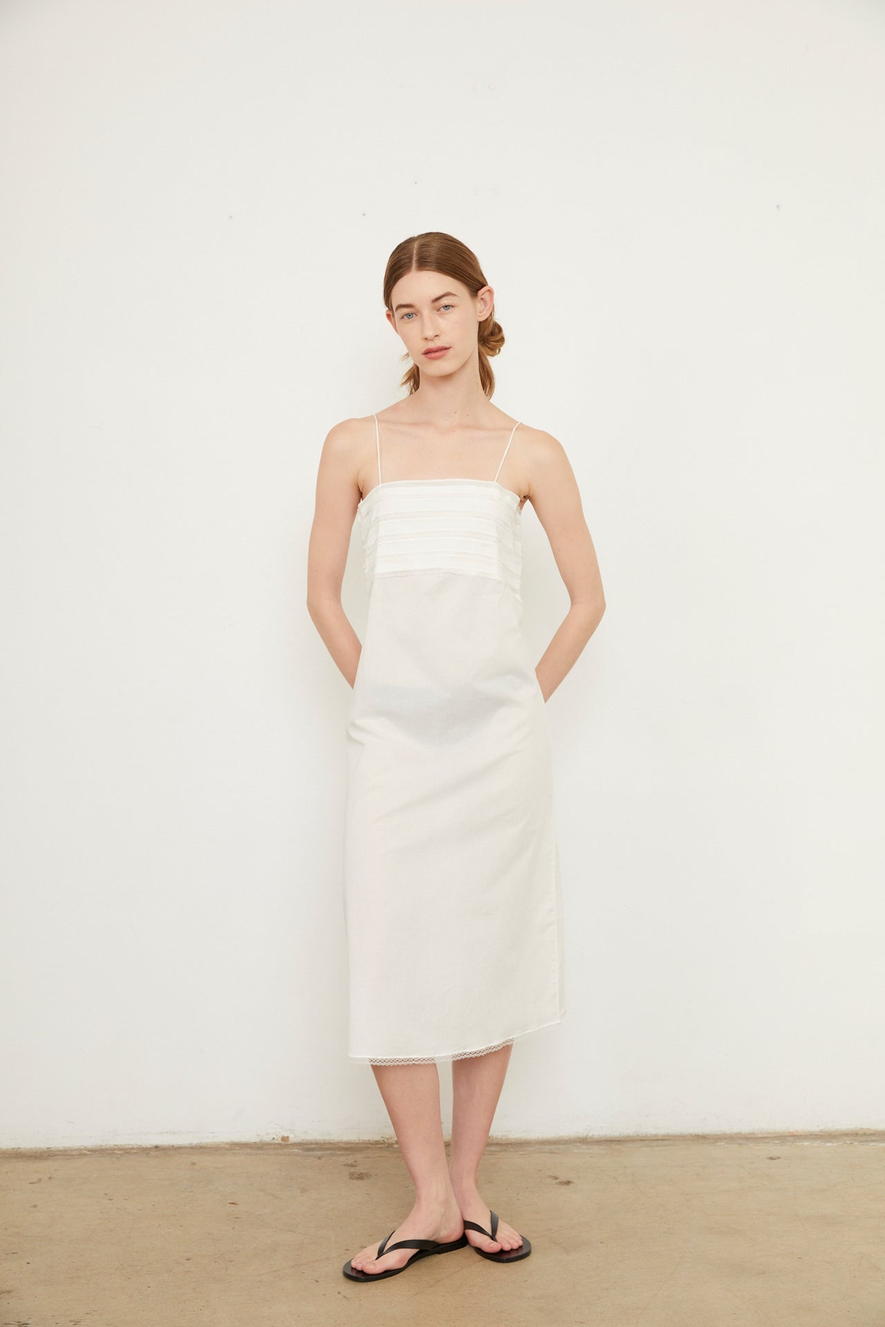 LEA DRESS - WHITE