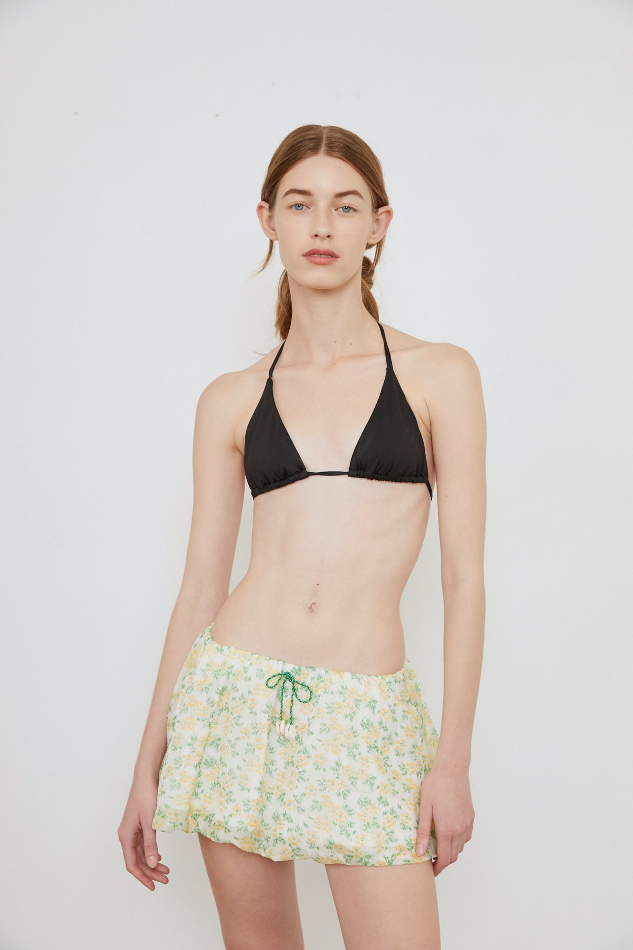 LIEN SILK SKIRT