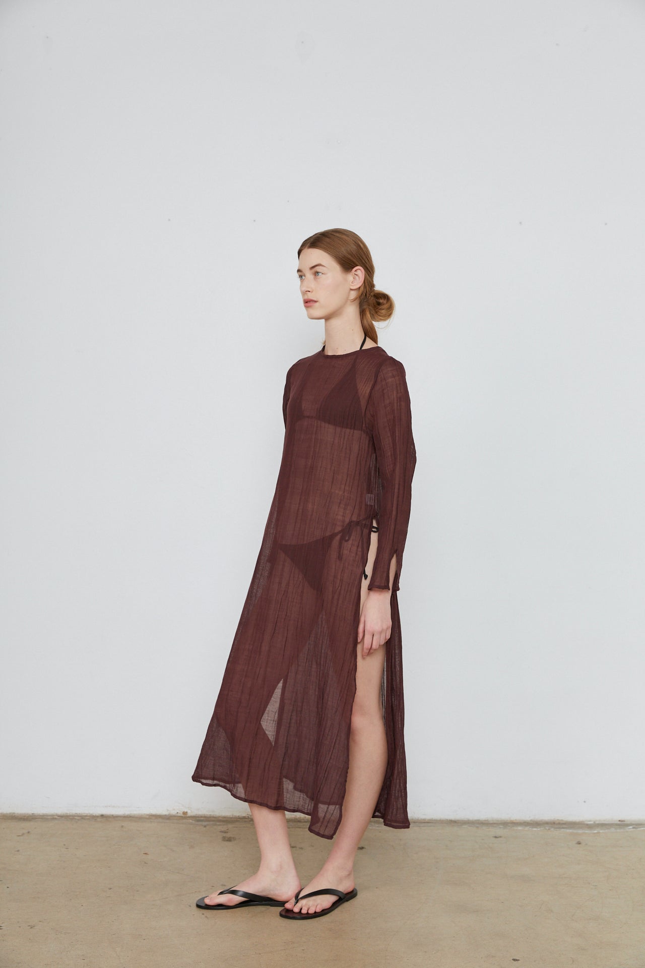 OLIVIA DRESS - PLUM