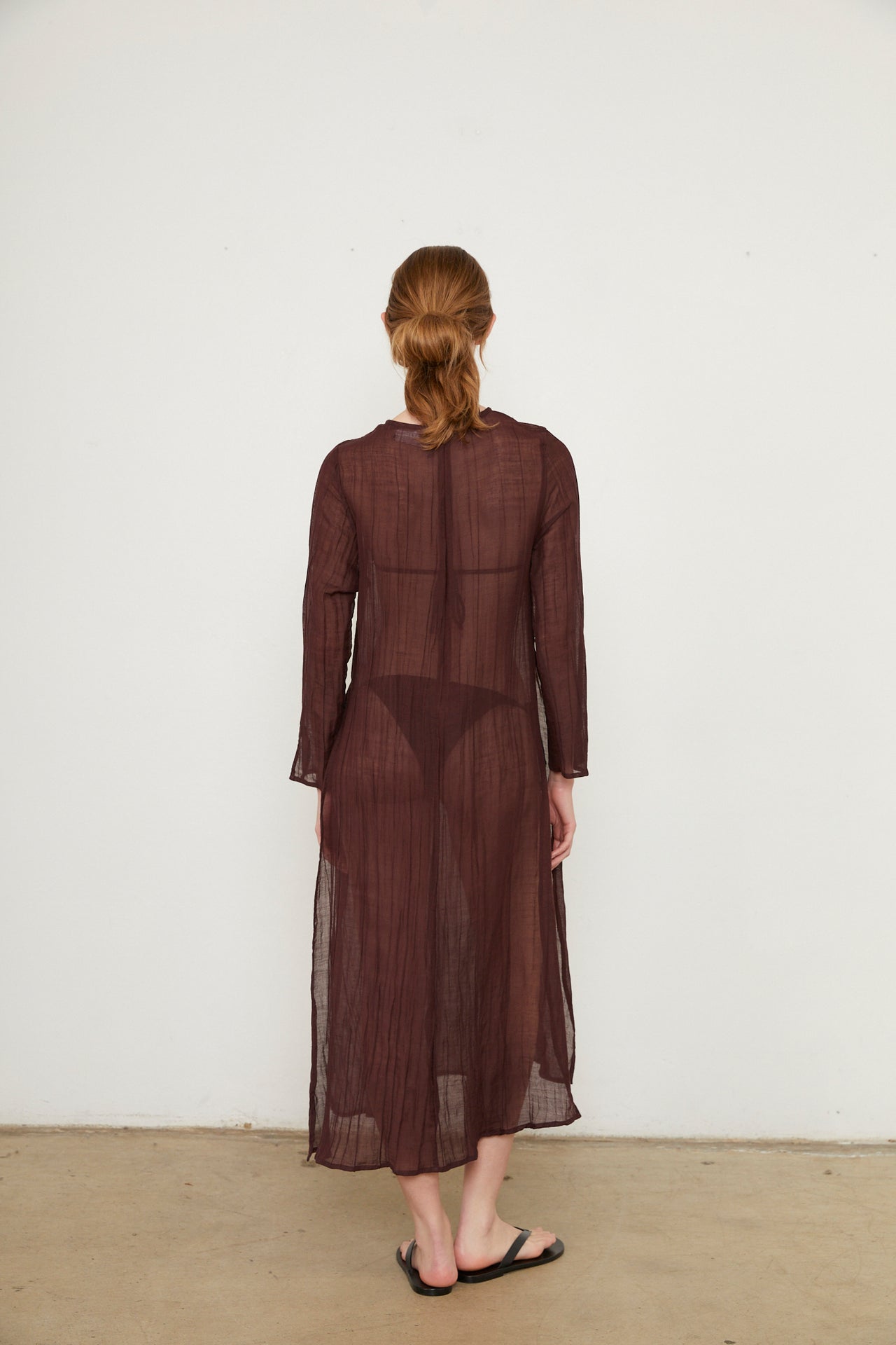 OLIVIA DRESS - PLUM