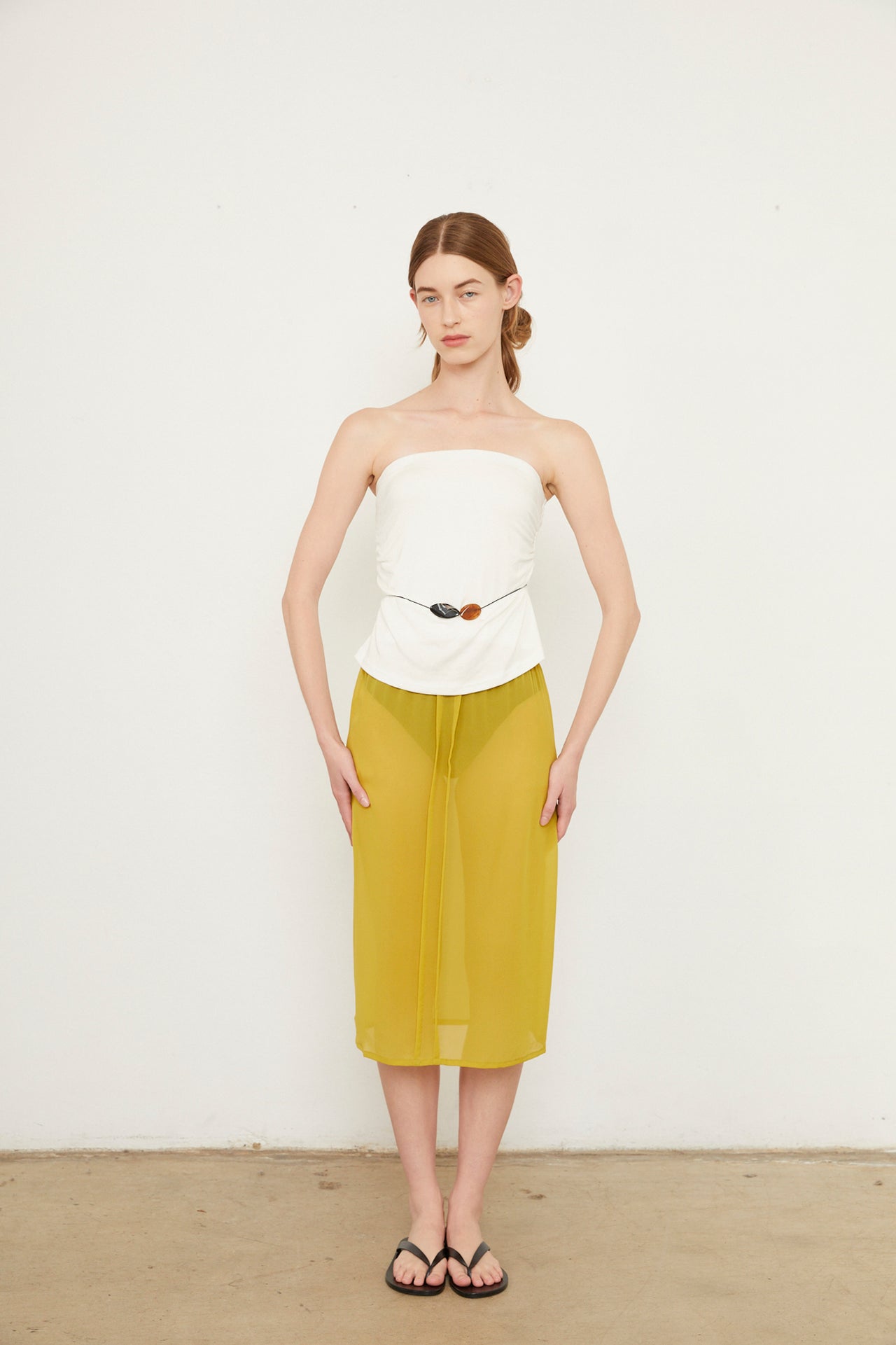 SCOTTY SILK SKIRT