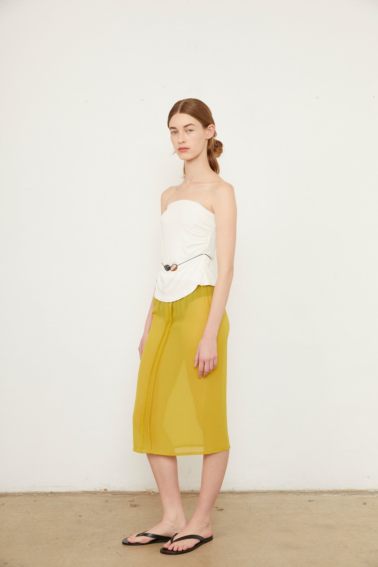SCOTTY SILK SKIRT