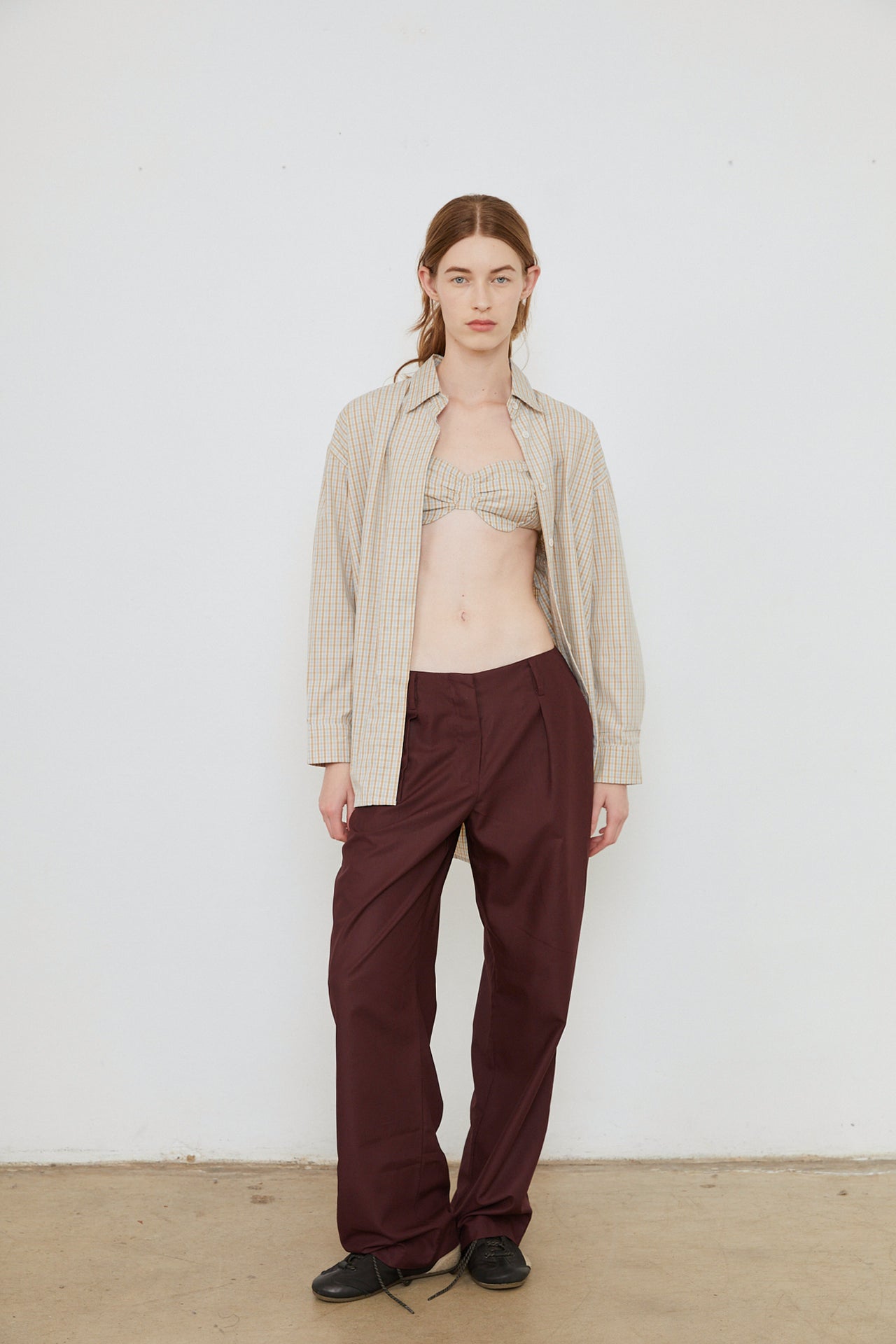 JOSEPHINE PANT - PLUM