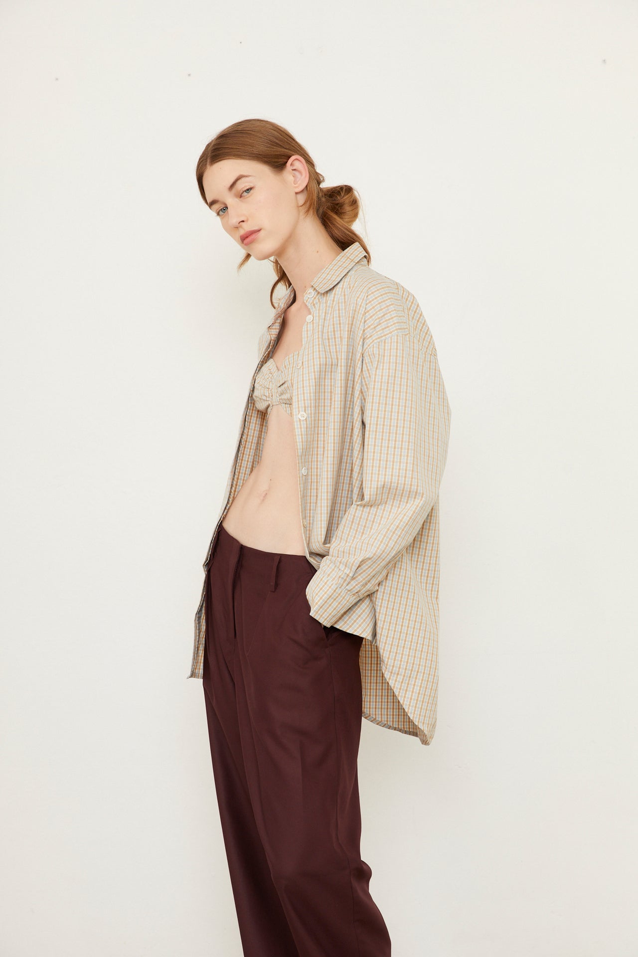 JOSEPHINE PANT - PLUM
